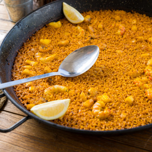 Meeresfrüchte-Paella